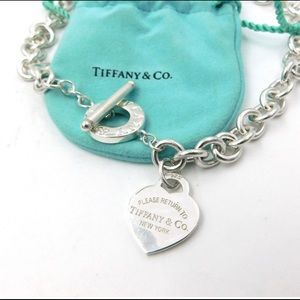 Tiffany & Co. Heart Tag Toggle Necklace